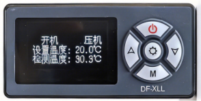 小玲珑W温控控制器面板 - 空调温控控制器